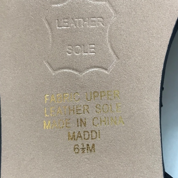 HILLARD & HANSON Kitten Heel Sandals Black Heels Women’s Size 6.5 - Picture 11 of 16